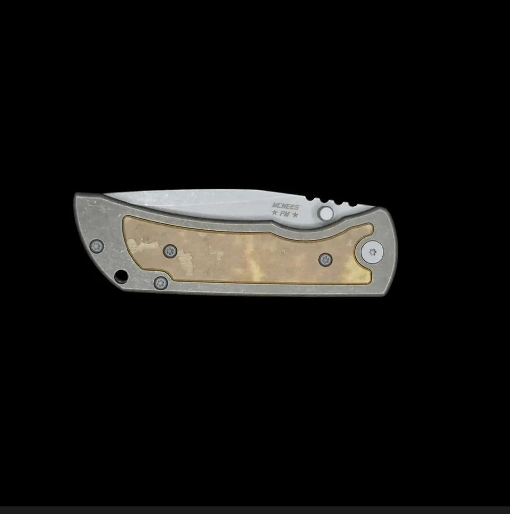 McNees Knives PM MAC2 3.5 Atomic Bronze