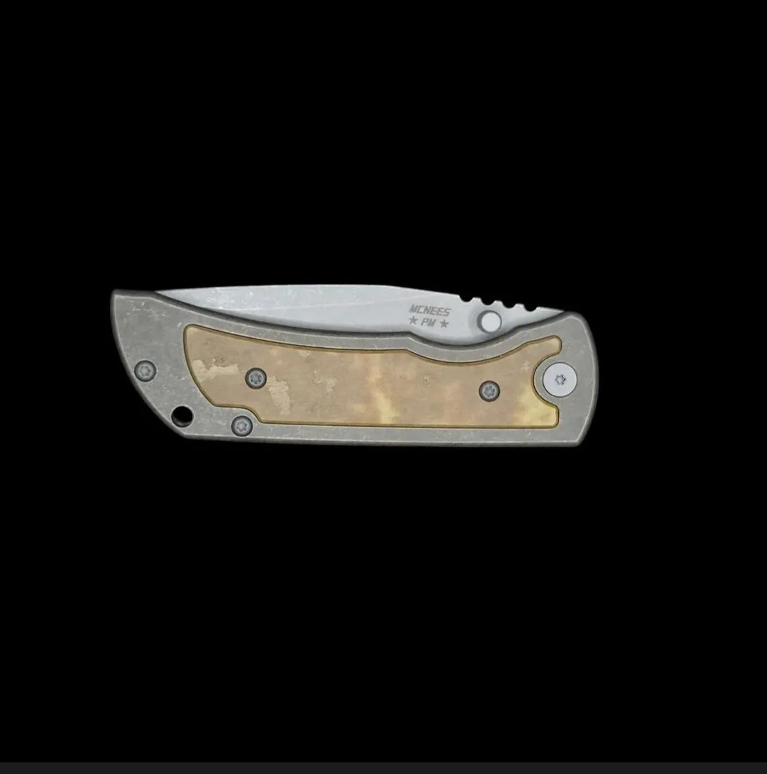 McNees Knives PM MAC2 3.5 Atomic Bronze